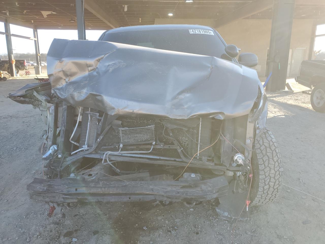 2014 Chevrolet Tahoe VIN 1GNLC2E04ER167688 Copart auction photo, front end / side damage thumbnail 5