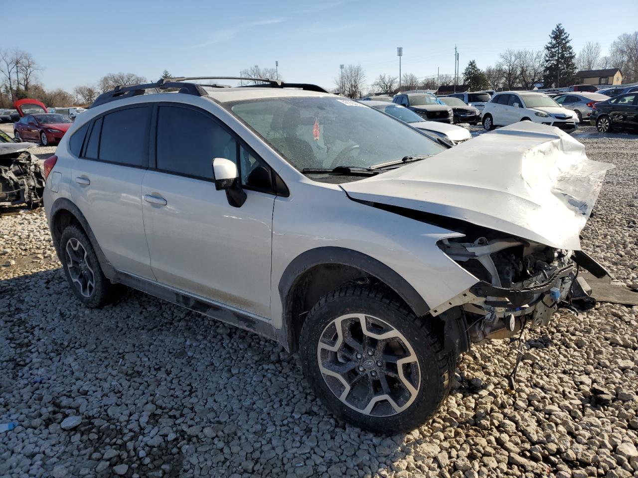2017 Subaru XV VIN JF2GPABC6H8267357 Copart auction photo, front end damage thumbnail 4