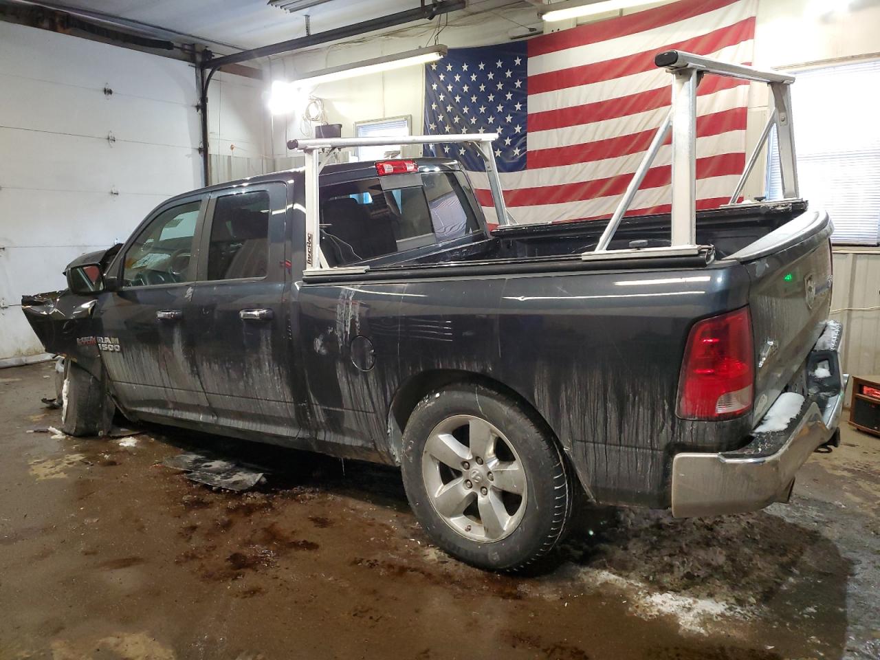 2014 RAM 1500 VIN 1C6RR7GT1ES259864 Copart auction photo, front end / minor dent/scratches damage thumbnail 2