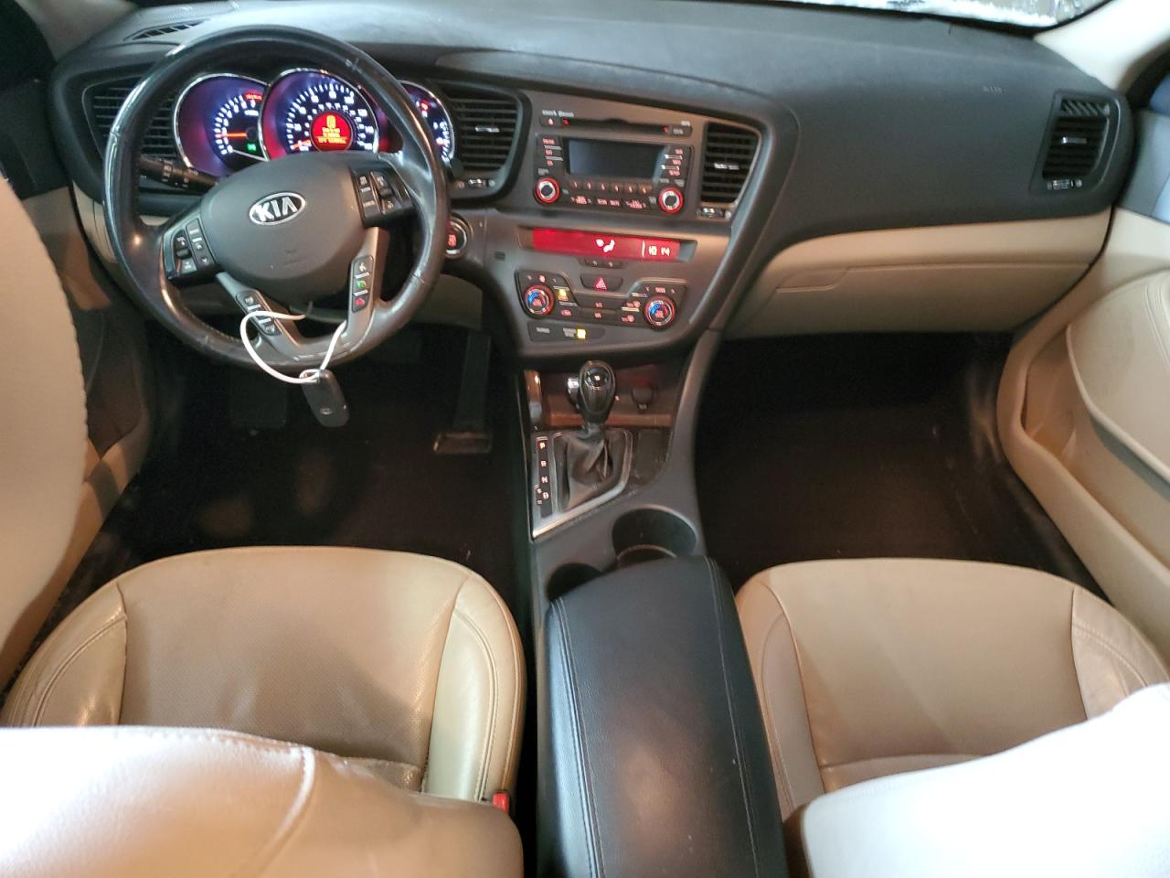 2013 KIA Optima VIN 5XXGN4A70DG249597 Copart auction photo, front end damage thumbnail 8