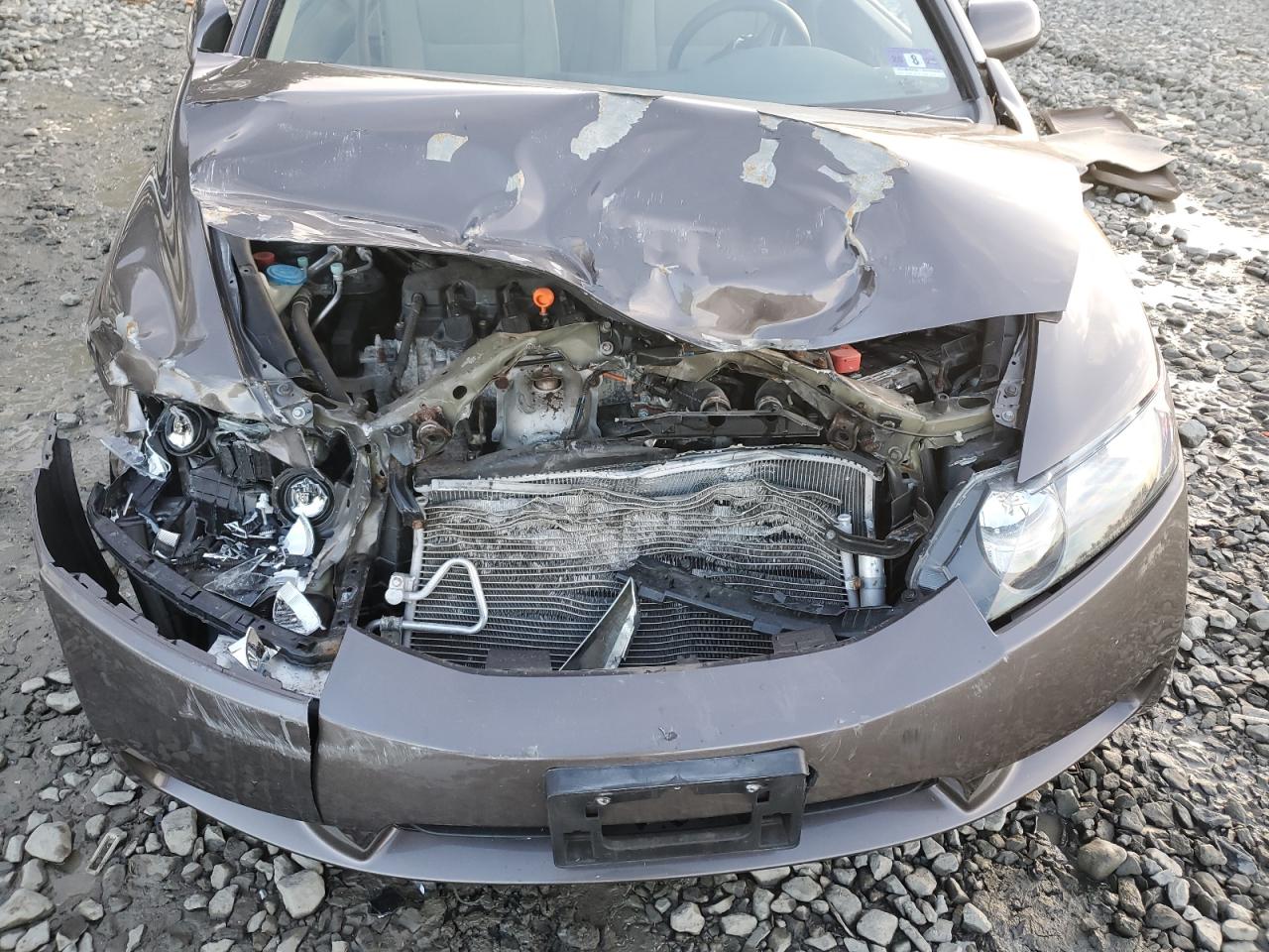 2009 Honda Civic VIN 2HGFA16509H542273 Copart auction photo, front end damage thumbnail 11