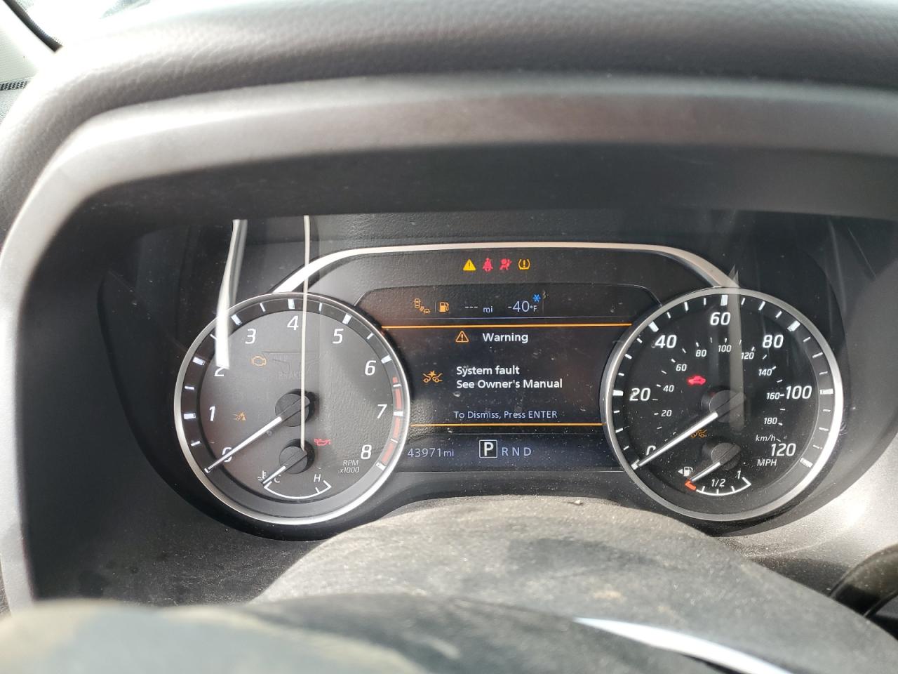 2021 Nissan Titan VIN 1N6AA1ED6MN532992 Copart auction photo, stripped damage thumbnail 9