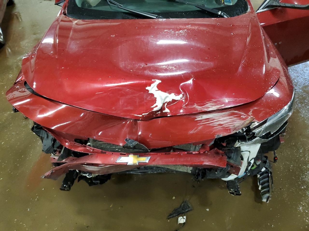 2017 Chevrolet Malibu VIN 1G1ZE5ST8HF127710 Copart auction photo, front end / mechanical damage thumbnail 11