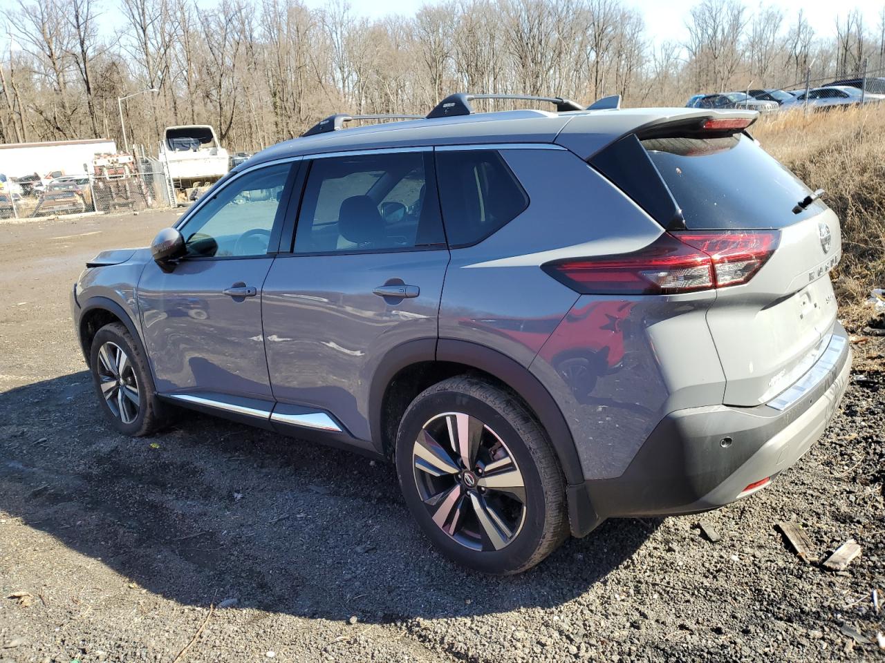 2021 Nissan Rogue VIN 5N1AT3CB4MC801671 Copart auction photo, front end / minor dent/scratches damage thumbnail 2