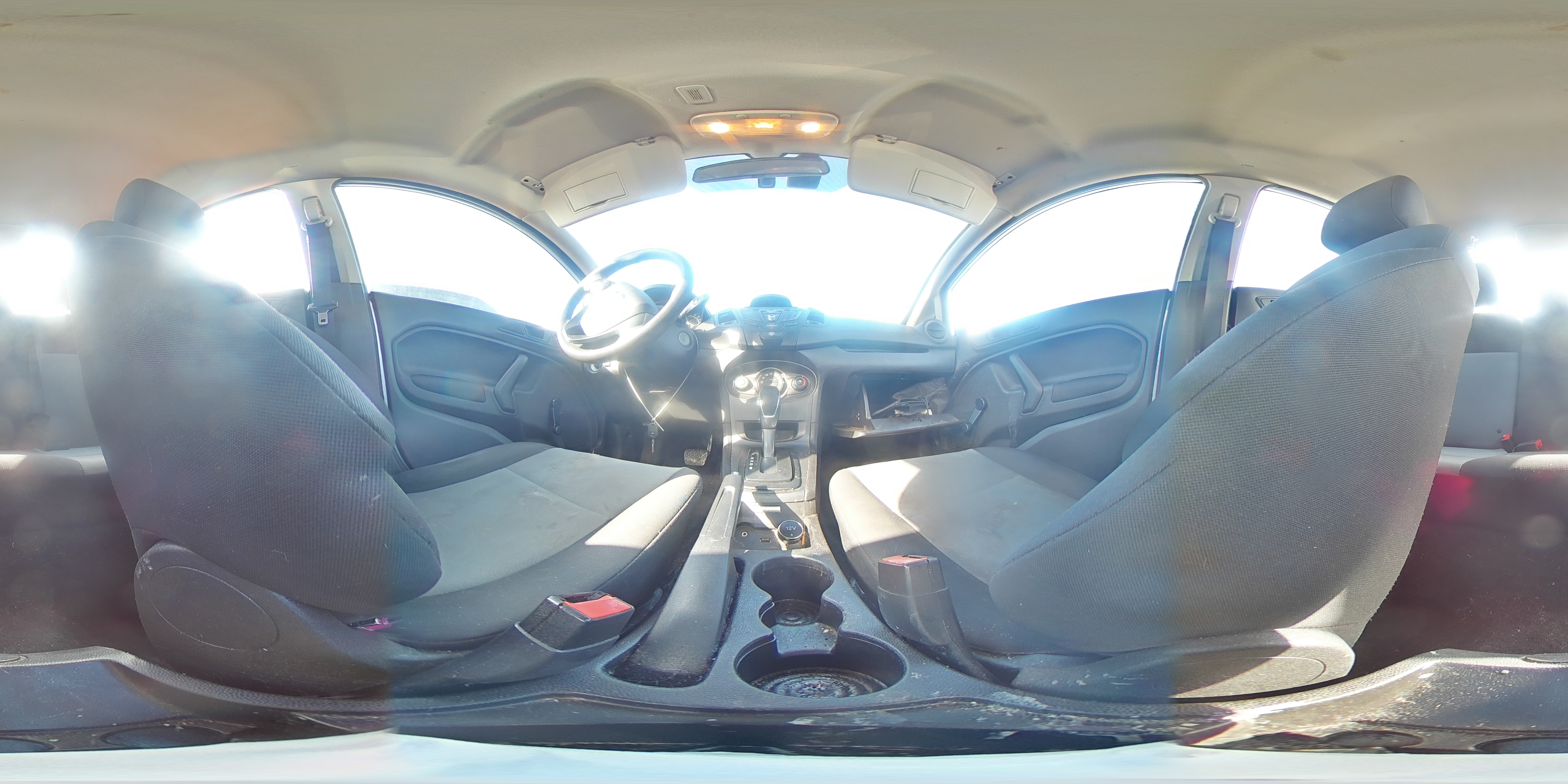 2019 Ford Fiesta VIN 3FADP4AJ7KM144372 Copart auction photo, front end damage thumbnail 11