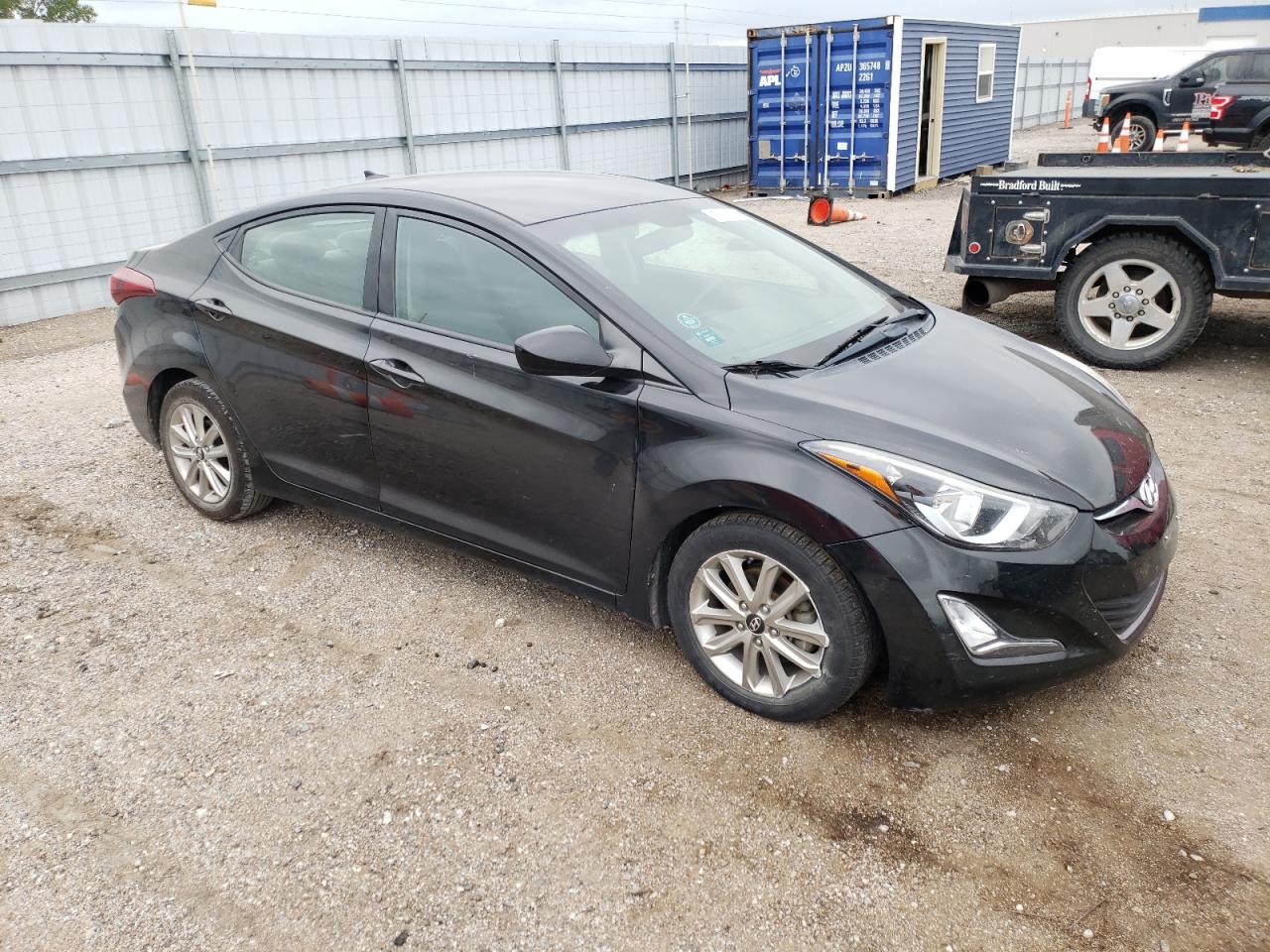 2016 Hyundai Elantra VIN KMHDH4AE0GU604531 Copart auction photo, front end damage thumbnail 4