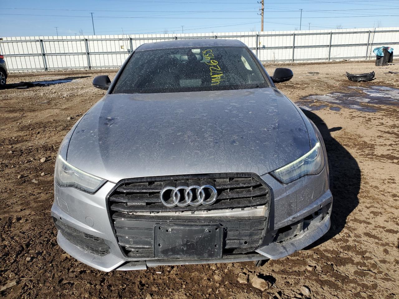 2018 Audi A6 VIN WAUF3AFC9JN105632 Copart auction photo, front end / undercarriage damage thumbnail 5