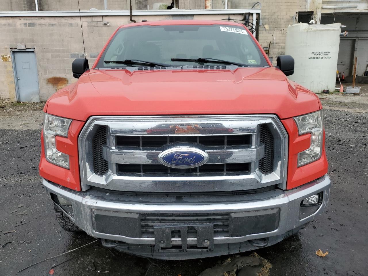 2016 Ford F-150 VIN 1FTEW1EF4GFC60111 Copart auction photo, side / front end damage thumbnail 5