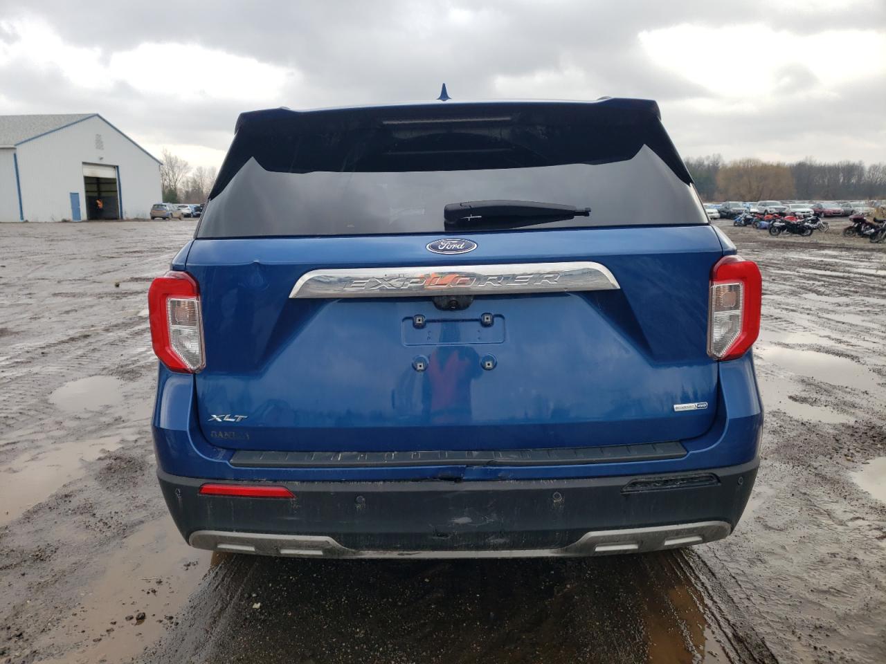 2020 Ford Explorer VIN 1FMSK8DH6LGC24608 Copart auction photo, side / undercarriage damage thumbnail 6