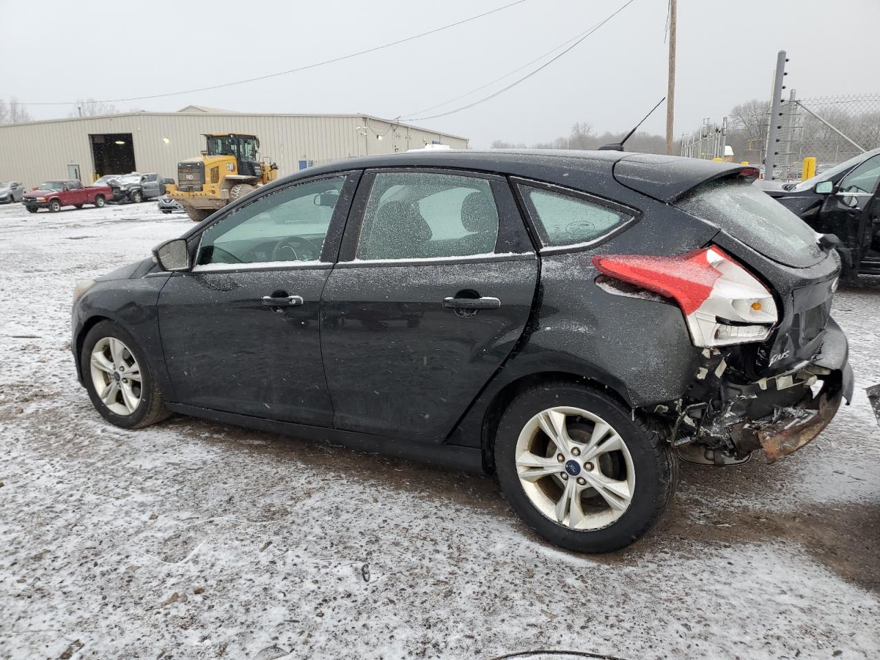 2014 Ford Focus VIN 1FADP3K29EL181737 Copart auction photo, rear end / side damage thumbnail 2