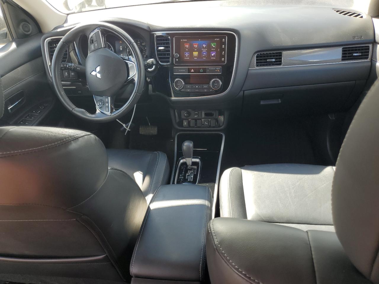 2019 Mitsubishi Outlander VIN JA4AD3A33KZ008508 Copart auction photo, front end / side damage thumbnail 8
