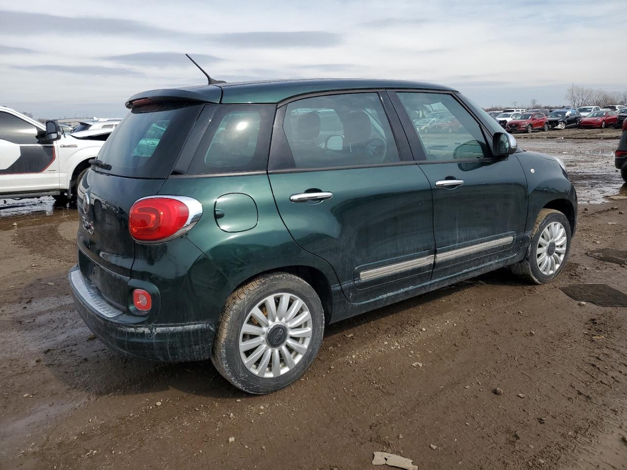 2015 Fiat 500 VIN ZFBCFACH3FZ034699 Copart auction photo, water/flood damage thumbnail 3