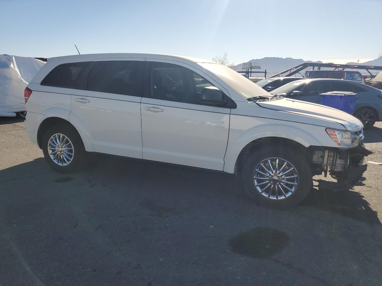 2015 Dodge Journey VIN 3C4PDCAB1FT737675 Copart auction photo, front end damage thumbnail 4