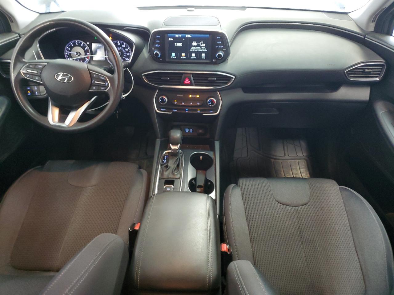 2019 Hyundai Santa Fe VIN 5NMS2CAD5KH010841 Copart auction photo, rear end damage thumbnail 8