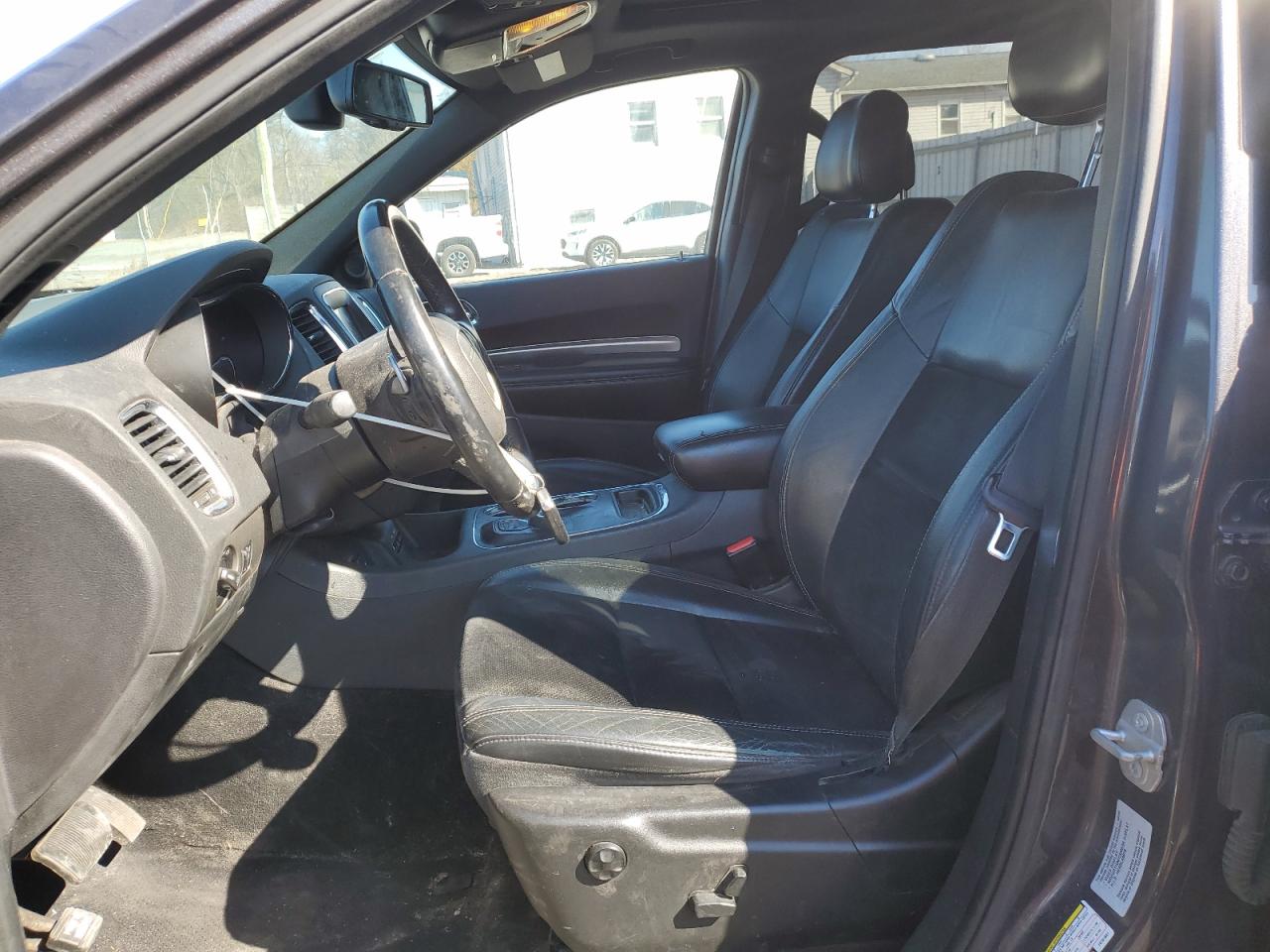 2015 Dodge Durango VIN 1C4RDJAG3FC101621 Copart auction photo, front end / side damage thumbnail 7