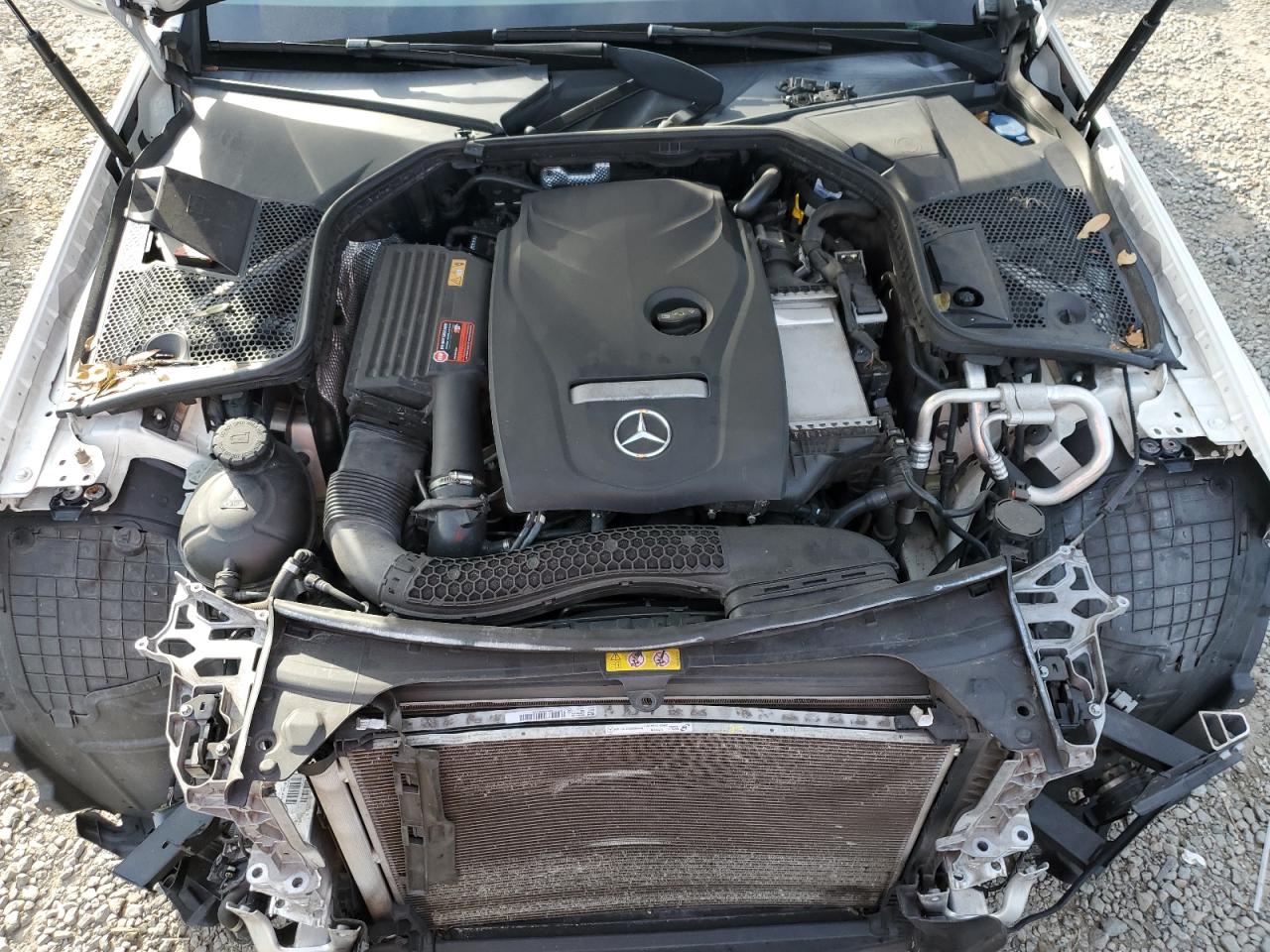 2017 Mercedes-Benz C-klasse VIN 55SWF4JB1HU232053 Copart auction photo, front end damage thumbnail 11