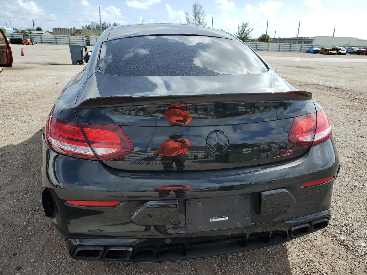 2020 Mercedes-Benz C-klasse VIN WDDWJ8HB7LF944073 Copart auction photo, front end / side damage thumbnail 6