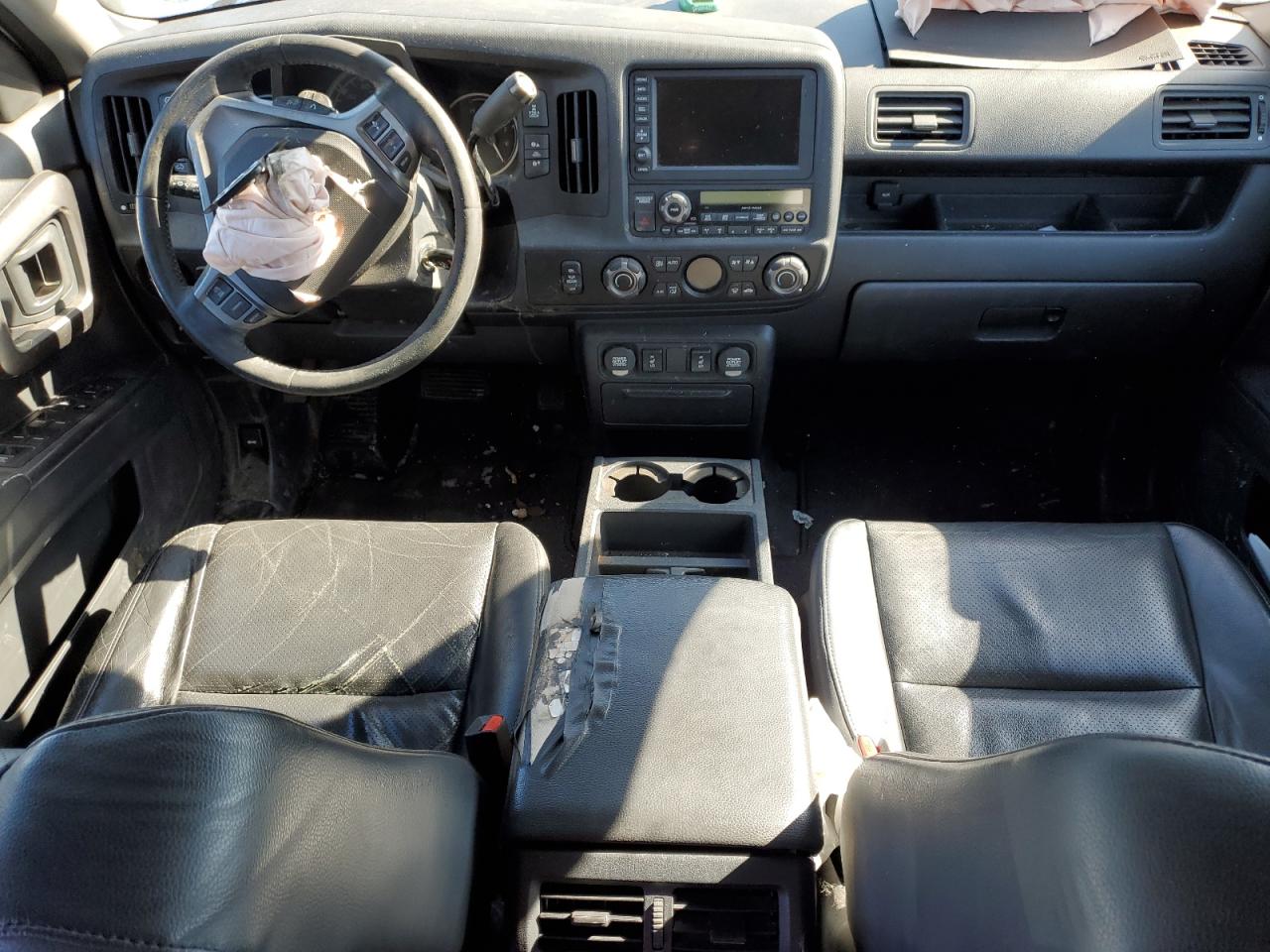 2014 Honda Ridgeline VIN 5FPYK1F60EB012969 Copart auction photo, front end / mechanical damage thumbnail 8