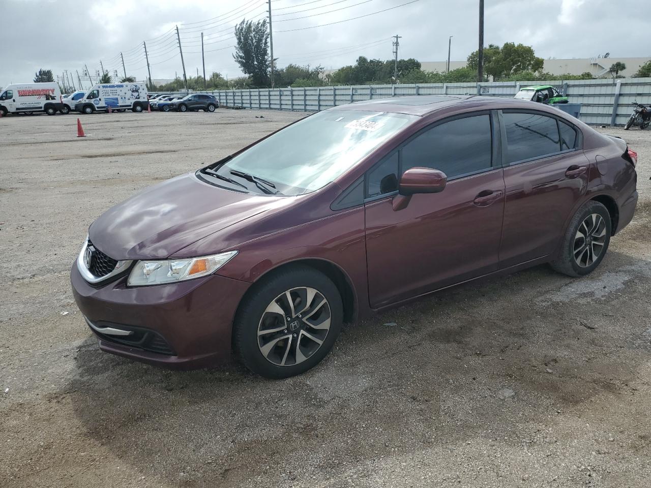 2014 Honda Civic VIN 19XFB2F86EE014495