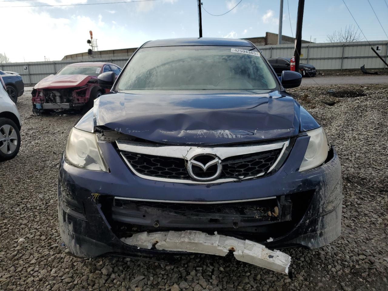 2011 Mazda CX-9 VIN JM3TB3CV2B0332547 Copart auction photo, front end / rear end damage thumbnail 5