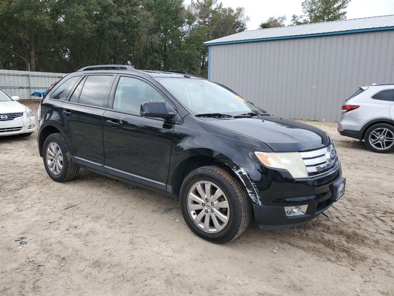 2008 Ford Edge VIN 2FMDK38C08BA90915 Copart auction photo, side damage thumbnail 4