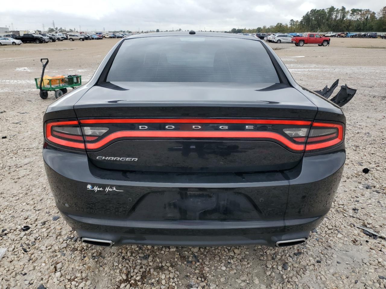 2016 Dodge Charger VIN 2C3CDXBG0GH292831 Copart auction photo, front end / side damage thumbnail 6