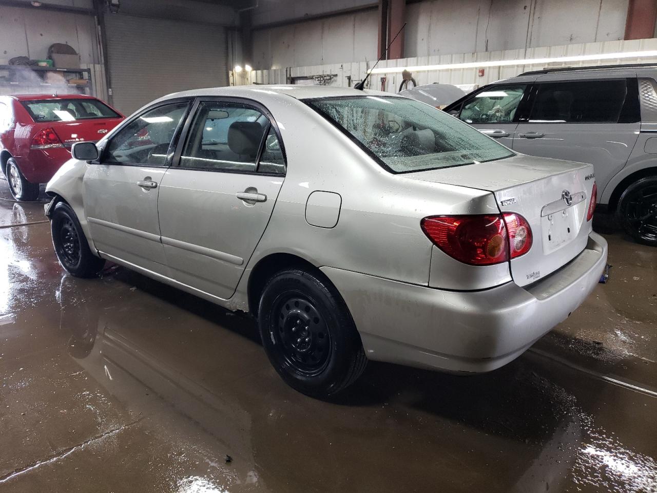 2004 Toyota Corolla VIN JTDBR32E342024490 Copart auction photo, front end / side damage thumbnail 2