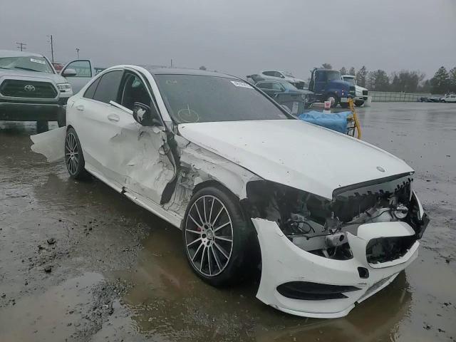 2015 Mercedes-Benz C-klasse VIN 55SWF4KB9FU009030 Copart auction photo, front end / rear end damage thumbnail 10