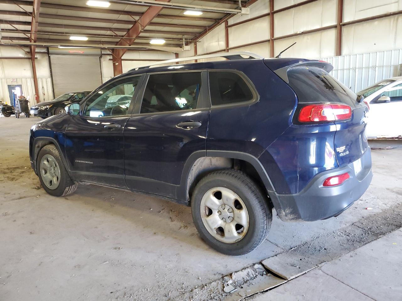 2015 Jeep Grand Cherokee VIN 1C4PJMAB7FW605707 Copart auction photo, front end / mechanical damage thumbnail 2