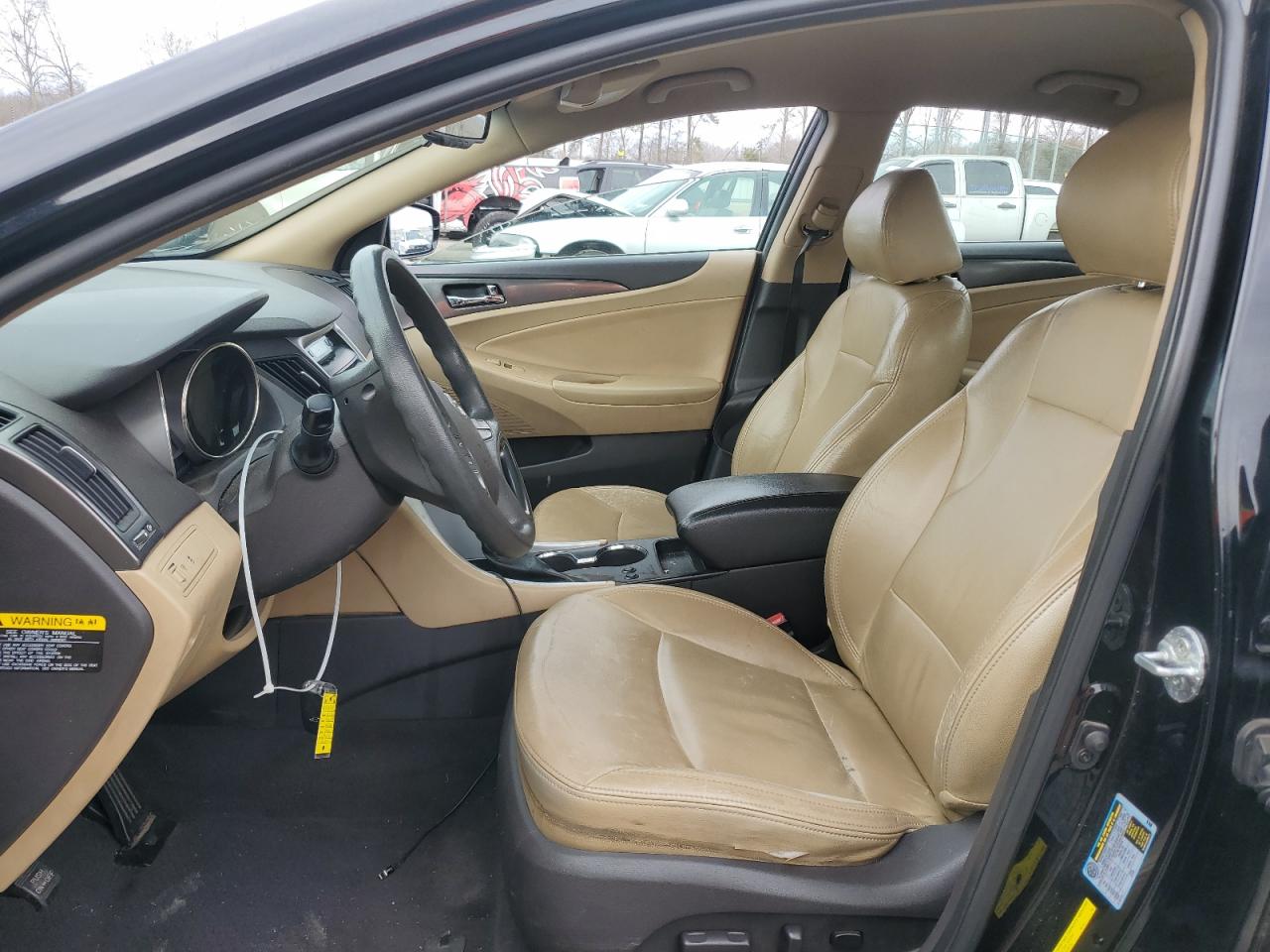 2012 Hyundai Sonata VIN KMHEC4A49CA020876 Copart auction photo, front end damage thumbnail 7