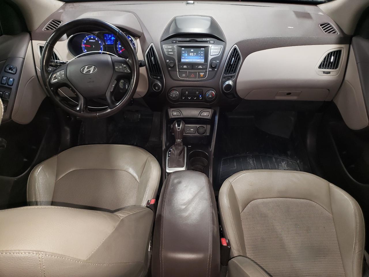 2015 Hyundai Tucson VIN KM8JU3AG8FU044038 Copart auction photo, rear end / front end damage thumbnail 8