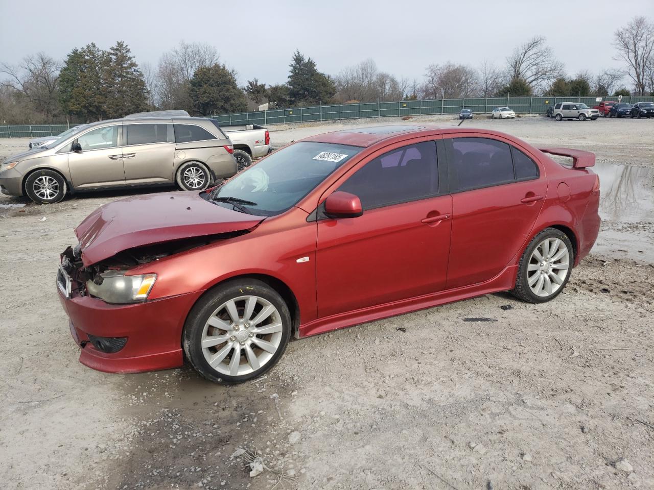 2008 Mitsubishi Lancer VIN JA3AU86U38U028962