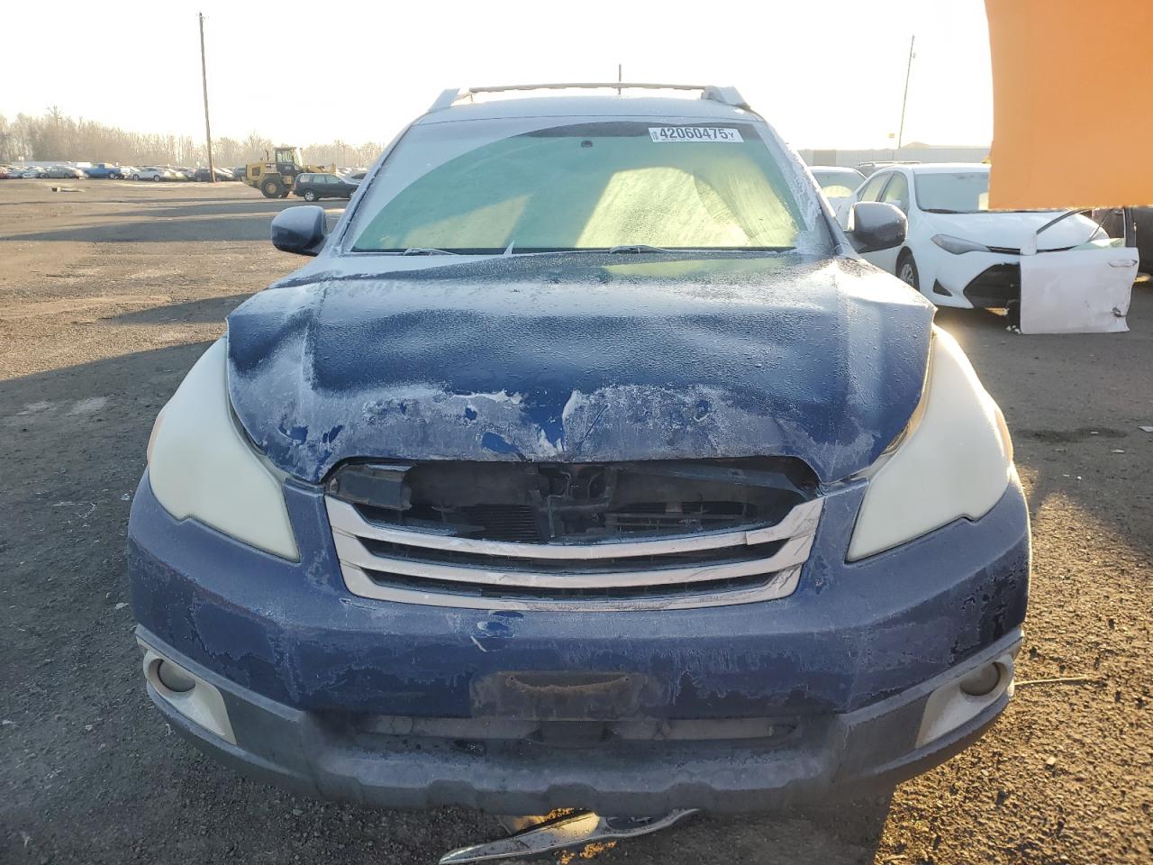 2010 Subaru Outback VIN 4S4BRBCCXA3310233 Copart auction photo, front end / side damage thumbnail 5