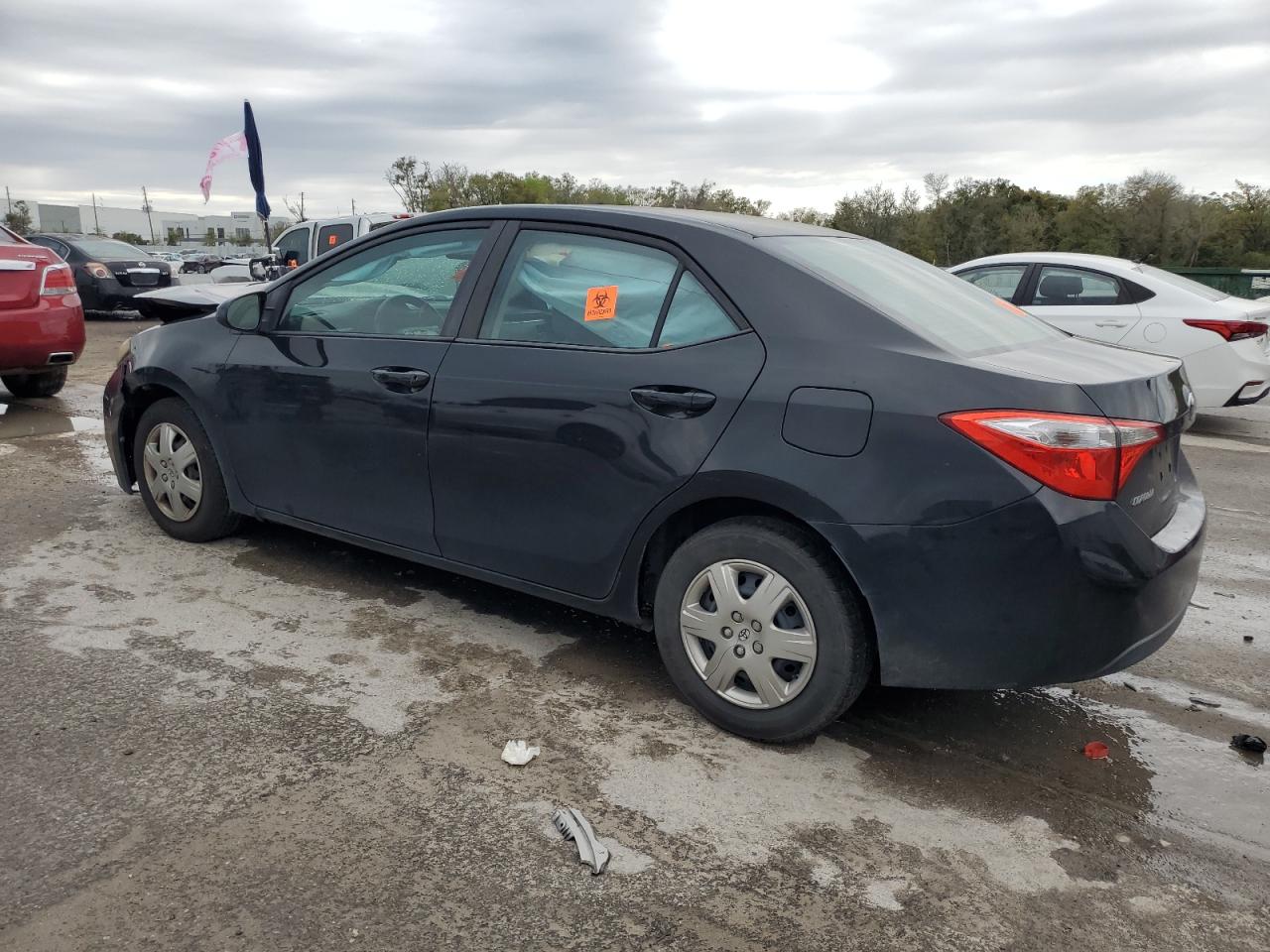 2014 Toyota Corolla VIN 2T1BURHE4EC154984 Copart auction photo, front end damage thumbnail 2