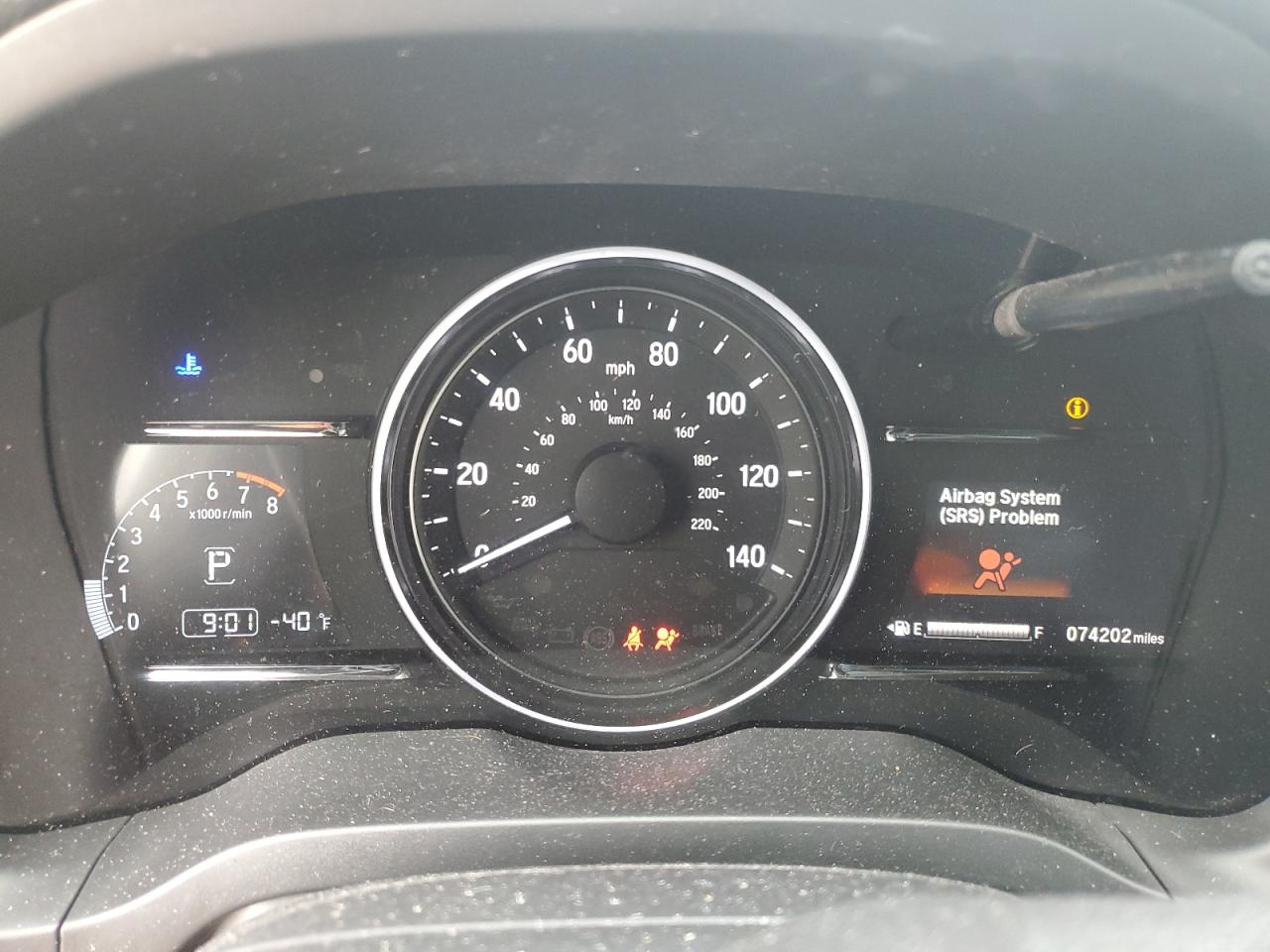 2019 Honda HR-V VIN 3CZRU5H53KM722680 Copart auction photo, front end damage thumbnail 9