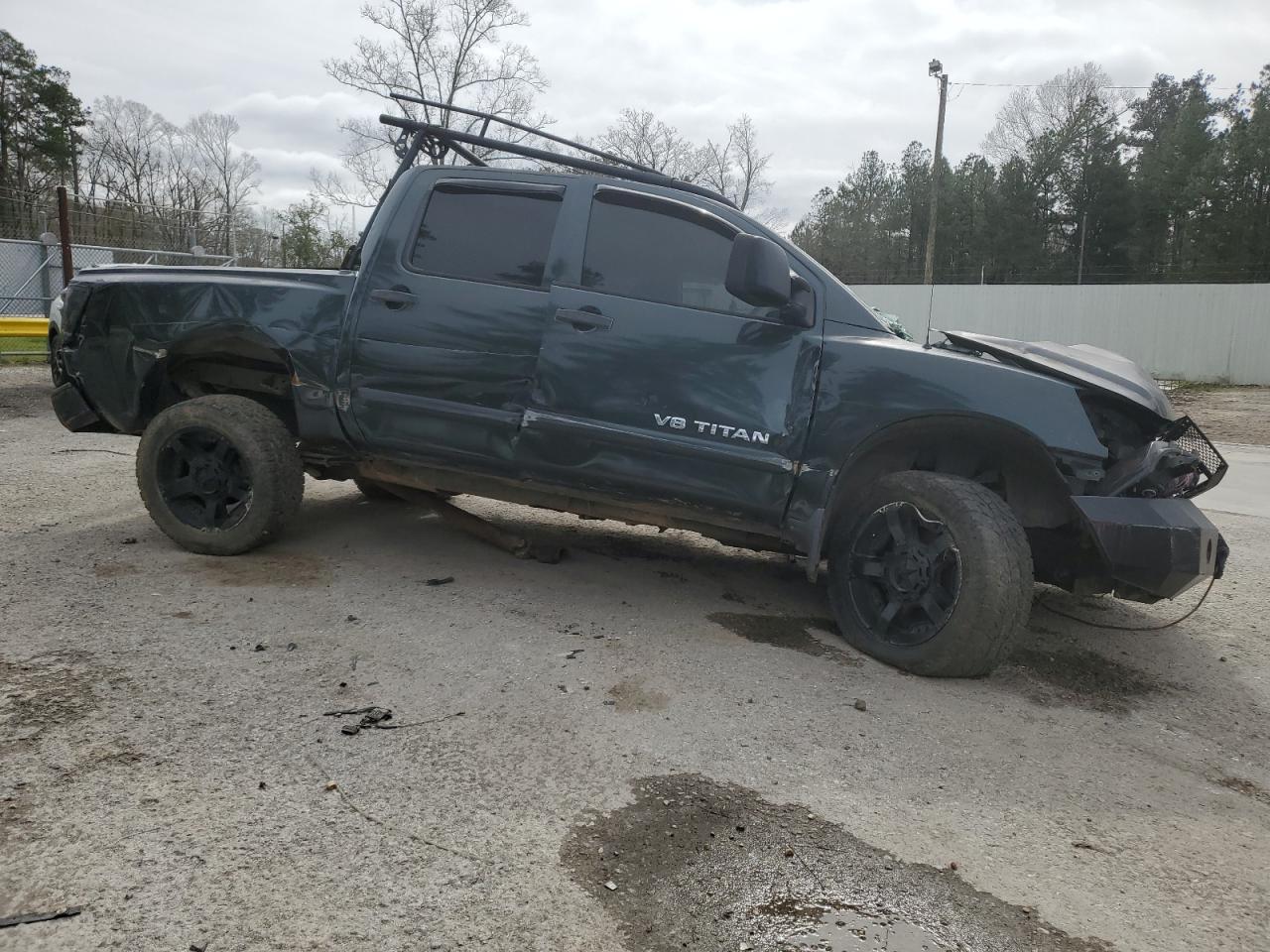2008 Nissan Titan VIN 1N6BA07D78N316019 Copart auction photo, all over damage thumbnail 4