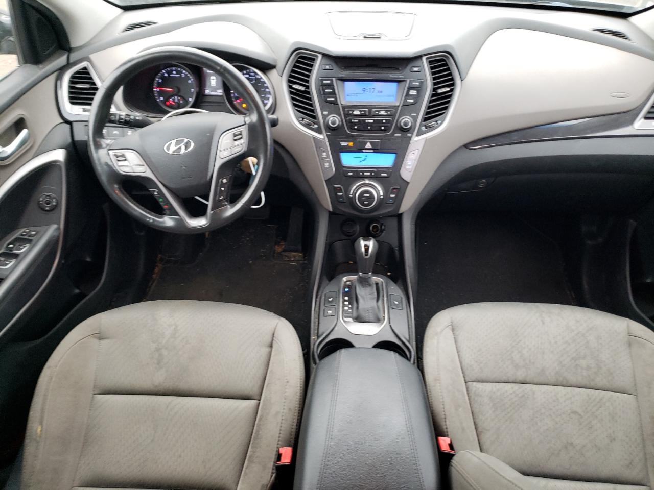 2013 Hyundai Santa Fe VIN 5XYZUDLB8DG028158 Copart auction photo, front end / rear end damage thumbnail 8