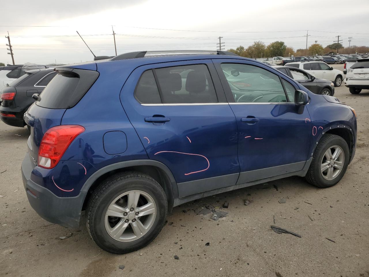 2015 Chevrolet Trax VIN 3GNCJRSB7FL213396 Copart auction photo, front end damage thumbnail 3