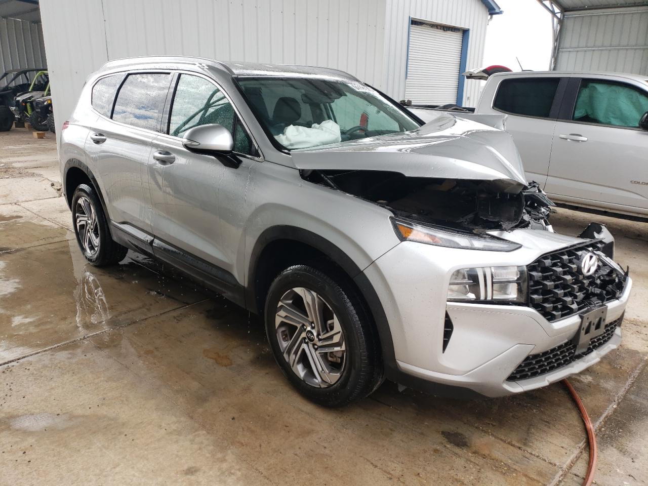 2023 Hyundai Santa Fe VIN 5NMS2DAJXPH638655 Copart auction photo, front end / undercarriage damage thumbnail 4