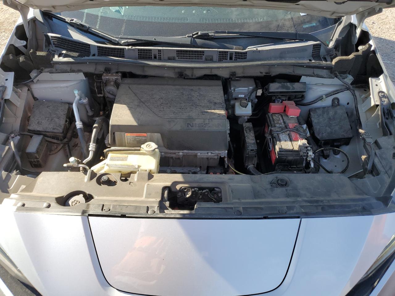 2018 Nissan Leaf VIN 1N4AZ1CP3JC308035 Copart auction photo, rear end / frame damage damage thumbnail 11