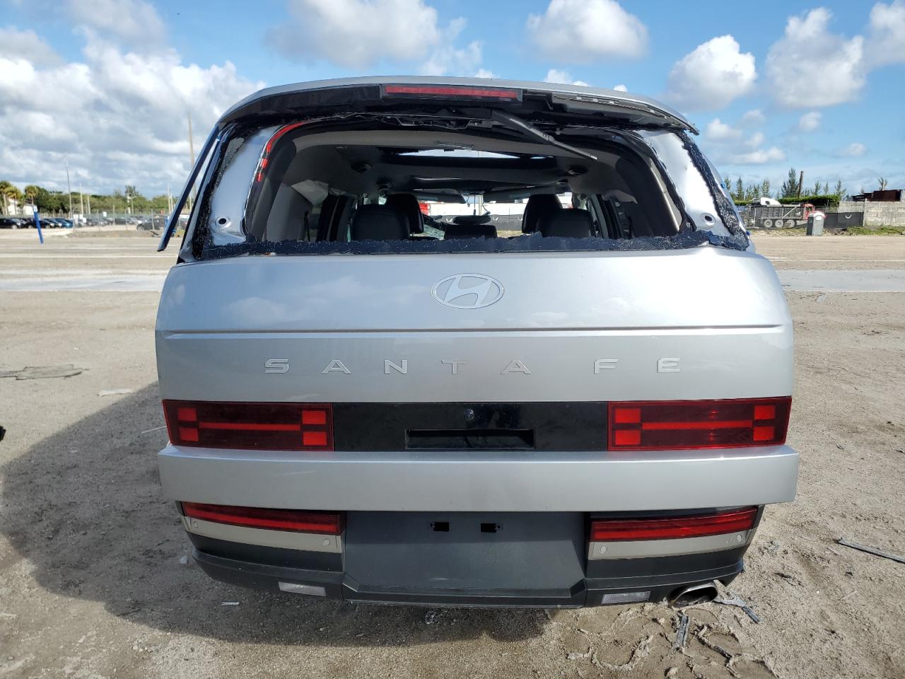 2024 Hyundai Santa Fe VIN 5NMP44GL1RH024380 Copart auction photo, rollover / front end damage thumbnail 6