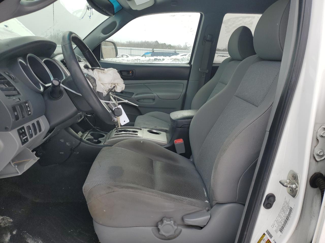 2012 Toyota Tacoma VIN 3TMJU4GN0CM129195 Copart auction photo, front end / mechanical damage thumbnail 7