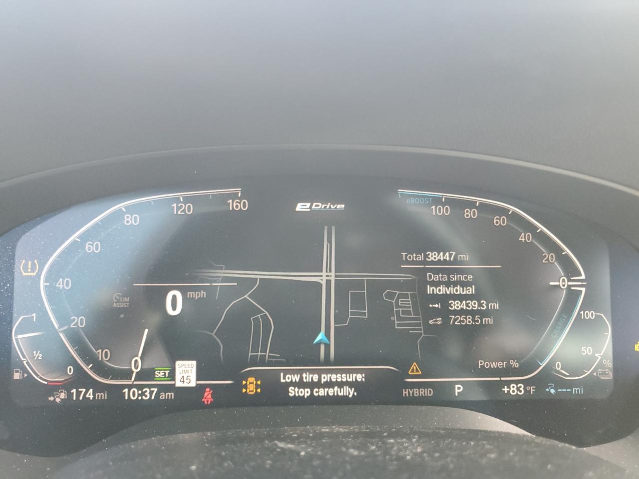 2022 BMW 5er VIN WBA13AG03NCK29539 Copart auction photo, water/flood / minor dent/scratches damage thumbnail 9