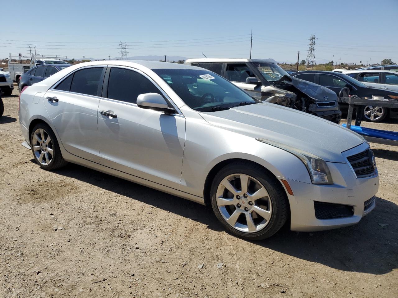 2013 Cadillac ATS VIN 1G6AA5RX3D0150188 Copart auction photo, minor dent/scratches damage thumbnail 4