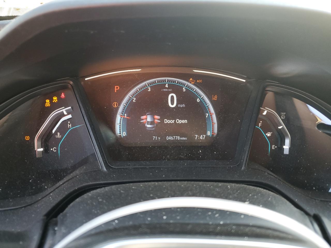 2020 Honda Civic VIN 19XFC2F63LE211049 Copart auction photo, rear end damage thumbnail 9