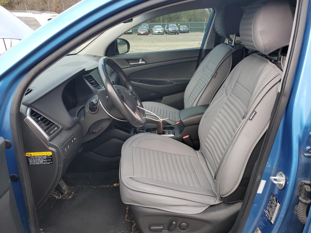 2017 Hyundai Tucson VIN KM8J33A21HU519944 Copart auction photo, front end damage thumbnail 7