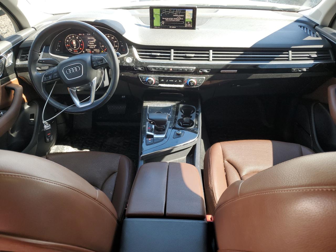 2017 Audi Q7 VIN WA1VABF72HD034331 Copart auction photo, front end damage thumbnail 8