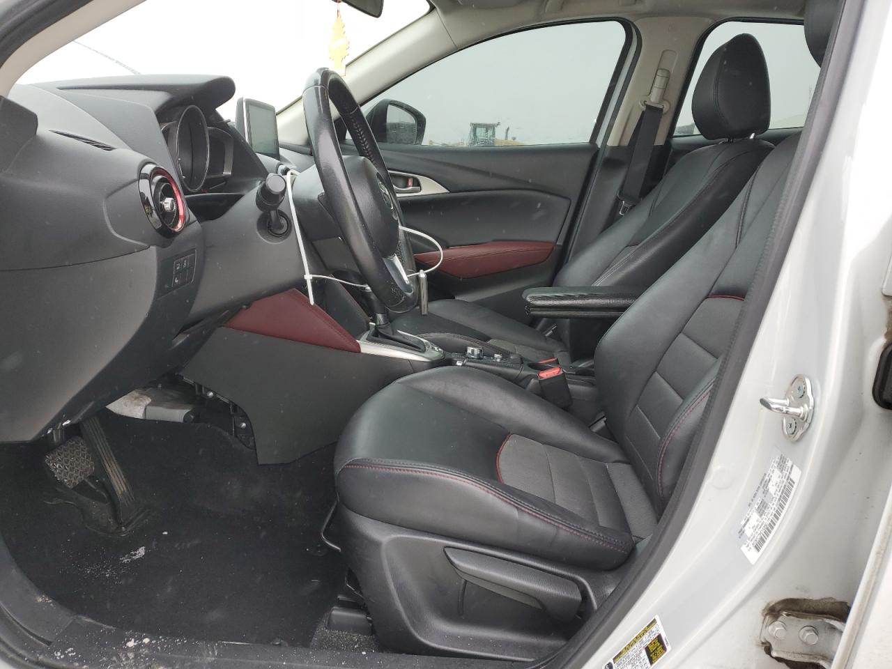 2017 Mazda CX-3 VIN JM1DKFC78H0142650 Copart auction photo, front end / side damage thumbnail 7