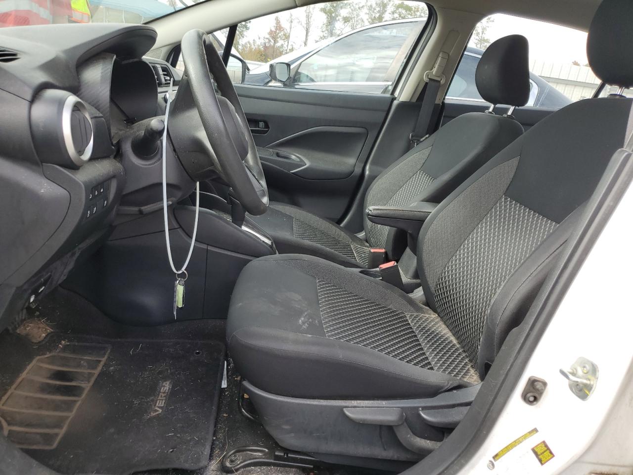 2020 Nissan Versa VIN 3N1CN8DV7LL890042 Copart auction photo, side damage thumbnail 7