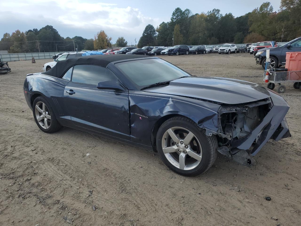 2013 Chevrolet Camaro VIN 2G1FB3D39D9213964 Copart auction photo, front end damage thumbnail 4